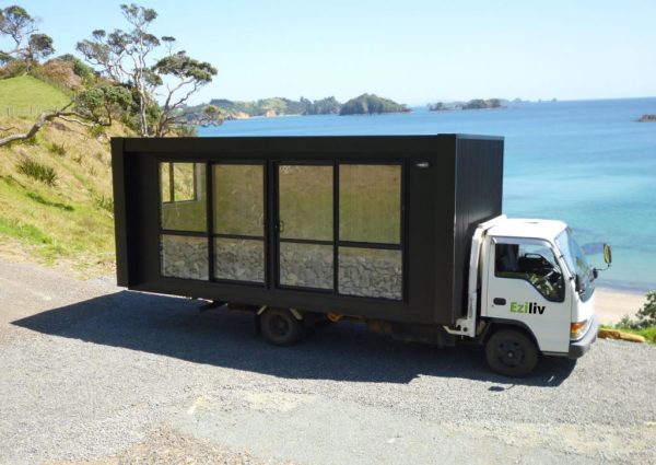 Eziliv North Island white truck