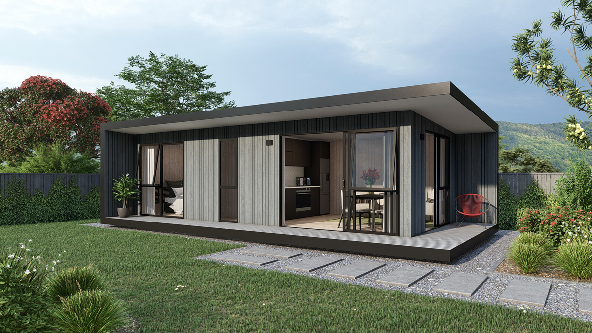 open front transportable homes North Island